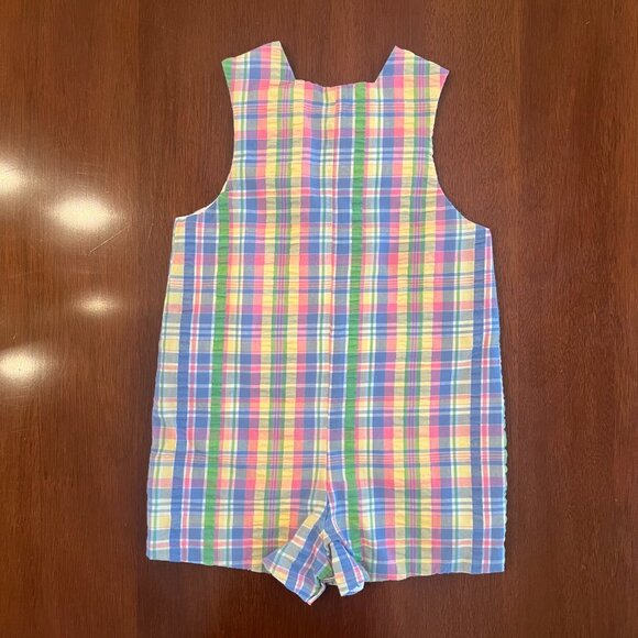Multi-Color Seersucker John John from Baily Boys - Picture 3 of 3
